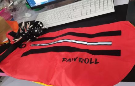 Paw Roll Developing Product (Option: Red-XXS)