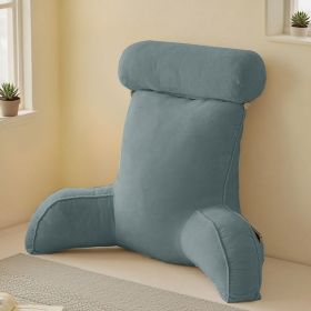 Sofa Bed Head Reading pillow, 85*60cm, 5 colors (Color: gray)